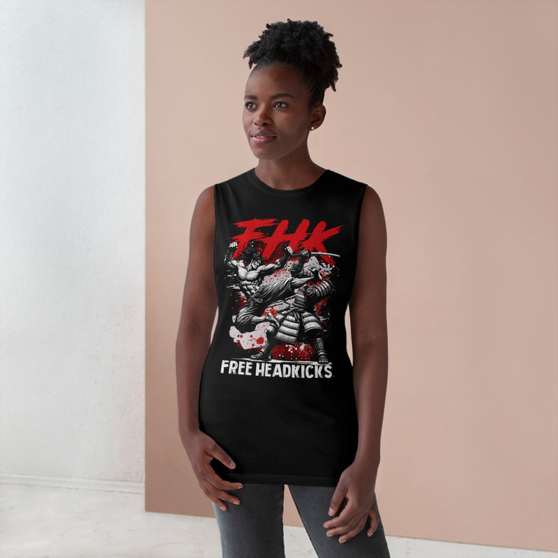 FHK Samurai Unisex Sleeveless Tank Tee