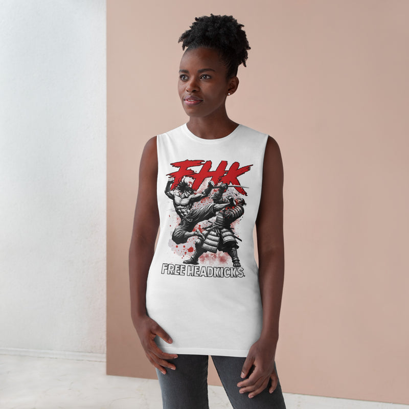 FHK Samurai Unisex Sleeveless Tank Tee