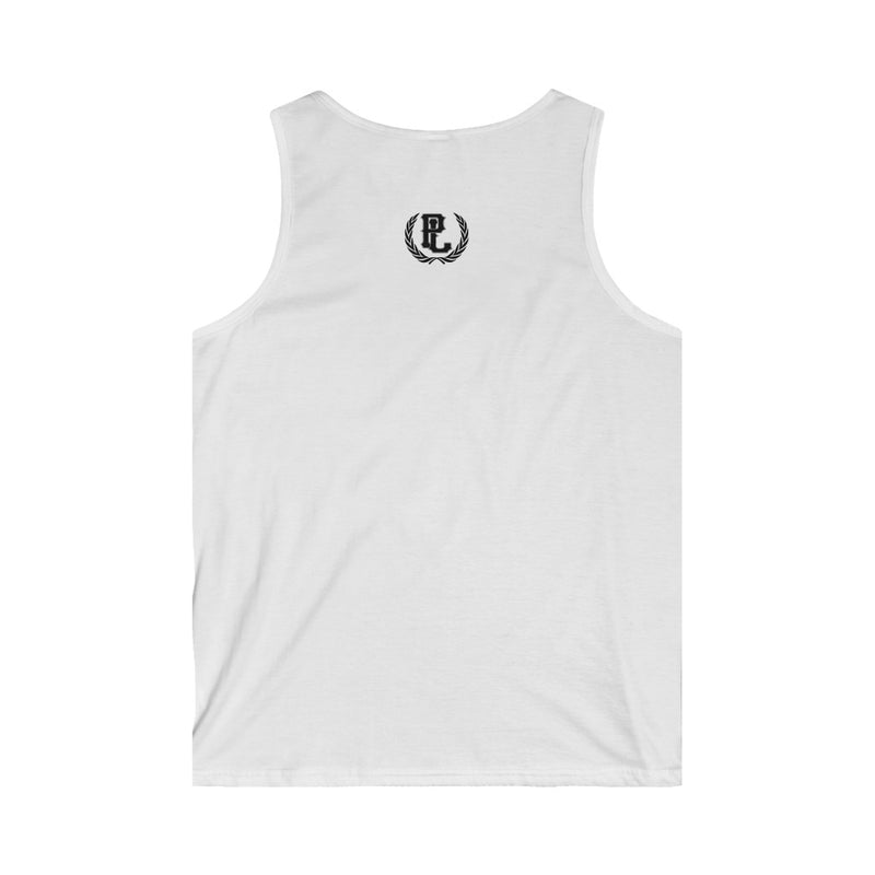 back fhks white tank top