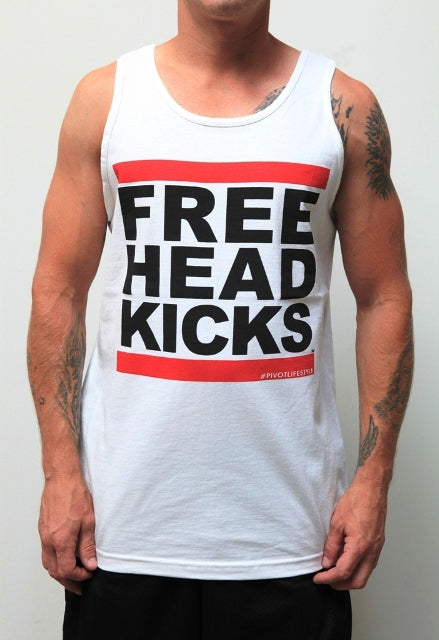 model fhks white tank top